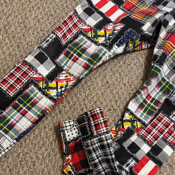 Multicolor Patchwork Pants - Picture 6 of 6